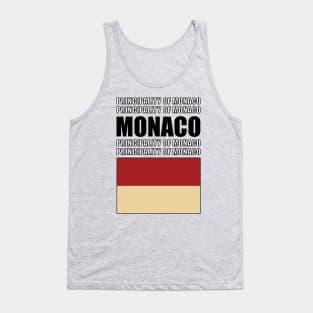 Flag of Monaco Tank Top